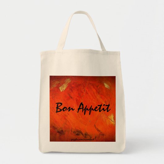 Sac de courses Bon Appetit (Devant)