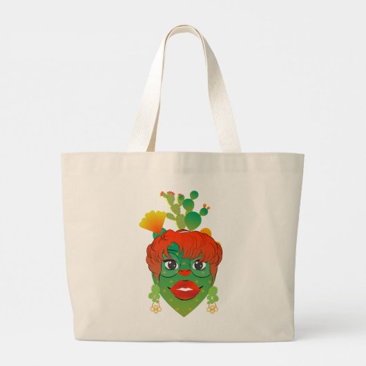 Sac de courses Cactées (Dos)