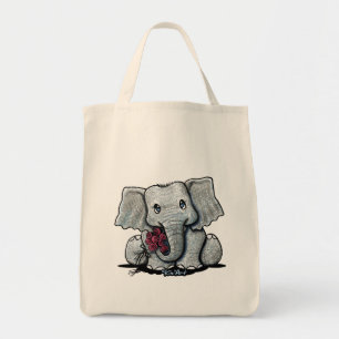 Sac de courses éléphant KiniArt