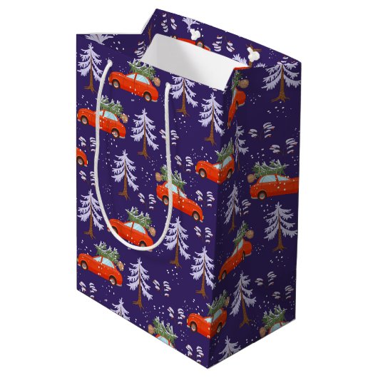 Sac de courses pour sapin de Noël (Dos Angle)