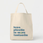 Sac de courses réutilisable avec texte minimal (Devant)