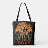 Sac de courses réutilisable Retriever (Dos)