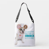 Sac de croix d'inquiétude de beignet (Dos)