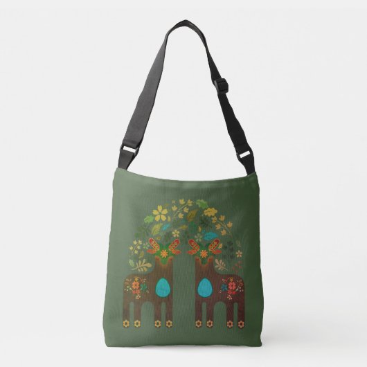 Sac de Crossbody de collection de parc de cerfs (Devant)