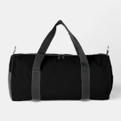Sac de danse Gym | Monogramme Initiales Nom Duffle (Verso)