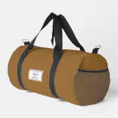 Sac de danse Gym | Monogramme Initiales Nom Duffle (Coin droit)