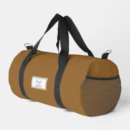 Sac de danse Gym | Monogramme Initiales Nom Duffle (Coin droit)