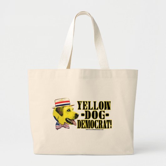 Sac de Démocrate de chien jaune (Devant)