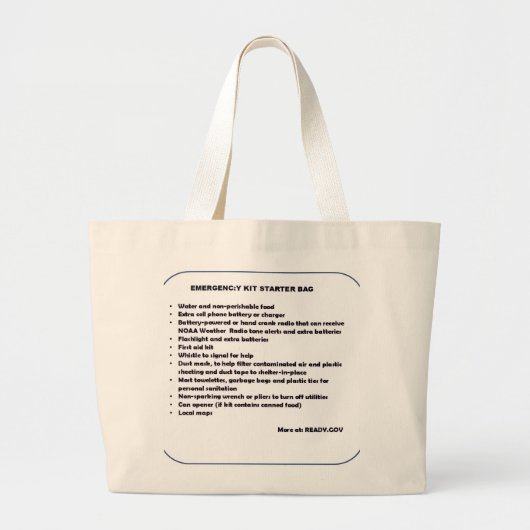 Sac de départ (Devant)