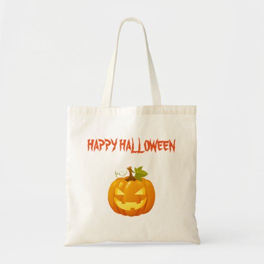 Sac de des bonbons ou un sort de Halloween (Devant)