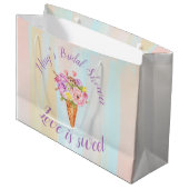 Sac de douche de glace, Sac cadeau de douche de ma (Devant Angle)
