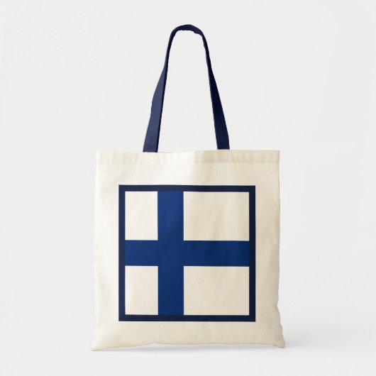 Sac de drapeau de la Finlande (Devant)