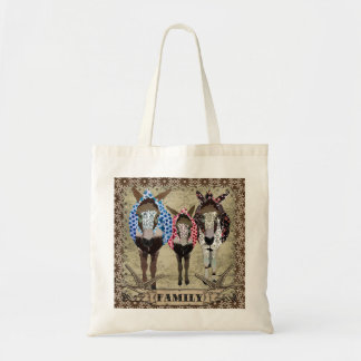 Sac de famille d'âne