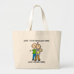 Sac de famille de bâtons personnalisable