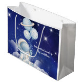 Sac de faveur d'anniversaire d'astronaute (Devant Angle)