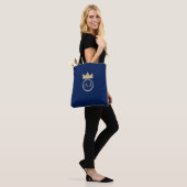 Sac de faveur de mariage bleu marine (Sur le modèle)