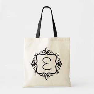 Sac de faveur de mariage de monogramme