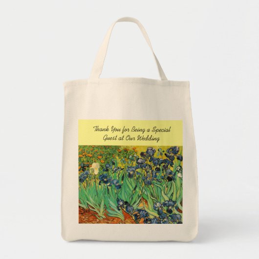 Sac de faveur de mariage, Vincent van Gogh, Iris (Devant)