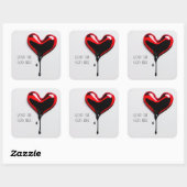 Sac de fête de mariage avec autocollant cadeau  (Feuille)