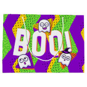 Sac de fête vert Halloween BOO Fantômes (Dos)