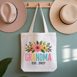Sac de fleurs sauvages personnalisé en cadeau pour
