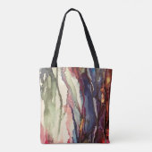 Sac de fourre-tout de achat d'impression d'art (Dos)