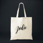 Sac de fourre-tout personnalisé de manuscrit Jodie<br><div class="desc">Sac de fourre-tout personnalisé de manuscrit Jodie</div>