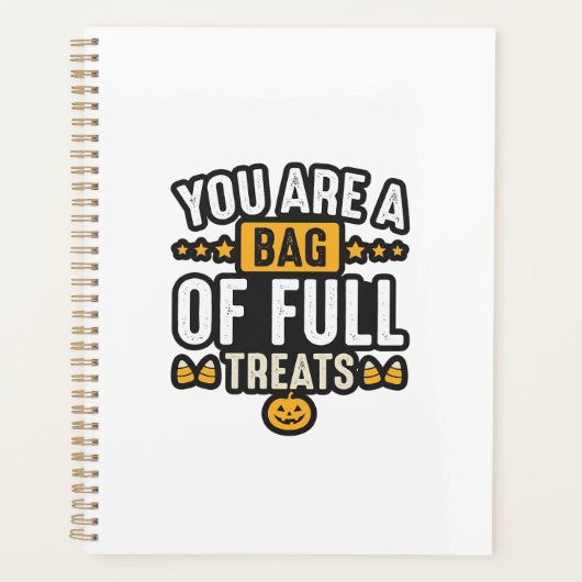 Sac de friandises d'Halloween Dessin vectoriel vin (Devant)