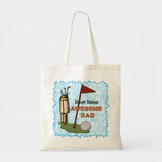 Sac de golf Awesome Dad (Devant)