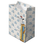 Sac de golf d'anniversaire (Devant Angle)