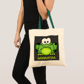 Sac de grenouille caricaturale personnalisé (Devant (produit))
