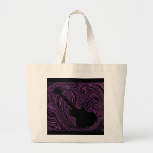 Sac de guitare Abstrait, violet (Devant)