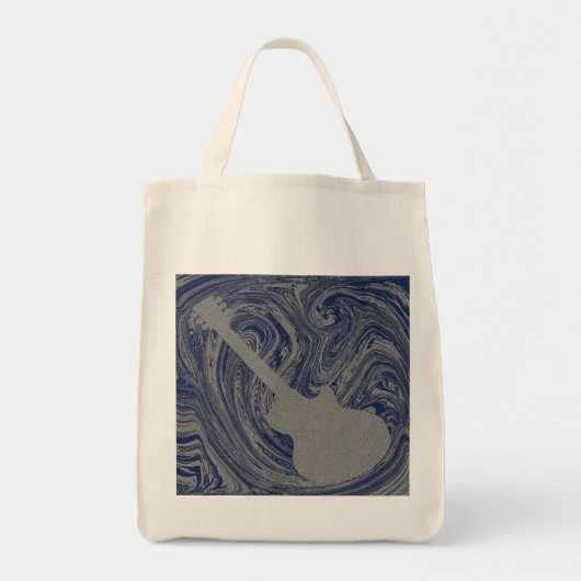Sac de guitare Grunge, Royal Blue (Devant)