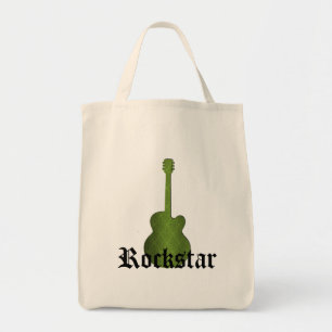Sac de guitare Rockstar Damask, vert olive