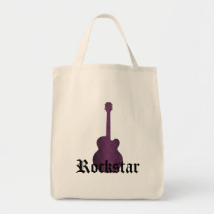 Sac de guitare Rockstar Damask, violet