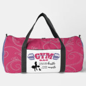 Sac de gym Hustle pour le sac de duffel musculaire (Recto)
