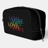 Sac de kit Dopp LOVE II RAINBOW (Coin droit)