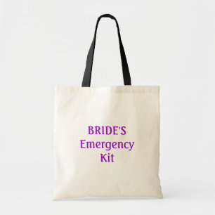 Sac de kit du secours de la jeune mariée