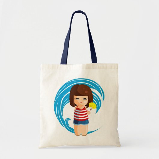Sac de Kokeshi de plage (Devant)