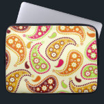 Sac de l'électronique de Boho Paisley<br><div class="desc">Un sac de l'électronique comportant une conception de Paisley dans le boho a inspiré des nuances de rose,  de vert,  Bourgogne,  orange,  et jaune.</div>