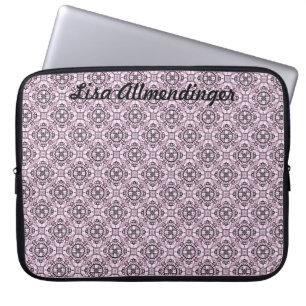 Sac de l'électronique de motif de lavande