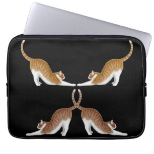 Sac de l'électronique de yoga de chat