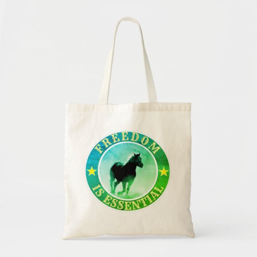 Sac de liberté (cheval, vert) (Devant)