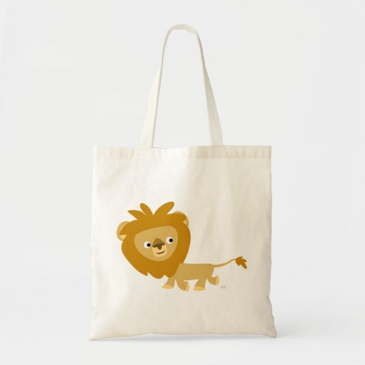 Sac de Lion en caricature de marche mignon (Devant)