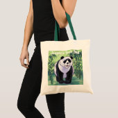 Sac de livre personnalisé Panda Bear (Devant (produit))