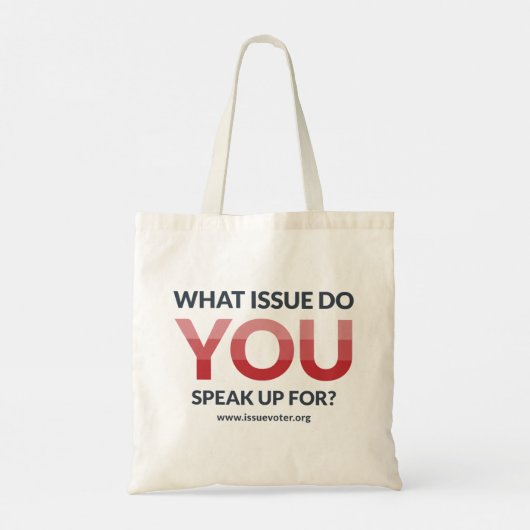 Sac de logo IssueVoter (Dos)