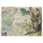 Sac de loriot d'Audubon et de cadeau de fleurs (Dos)