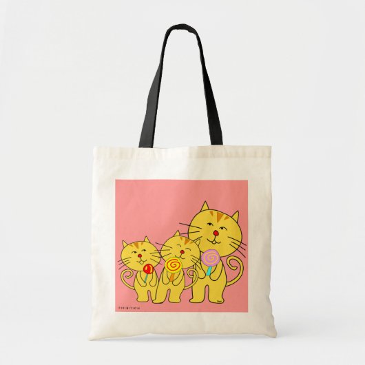 Sac de lucette d'amour de chat (Devant)