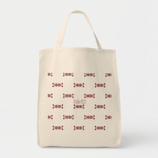 Sac de magasin symétrie (Devant)