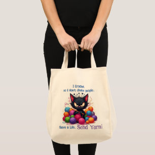 Sac de magasinage amusant, Sac fourre-tout Crochet